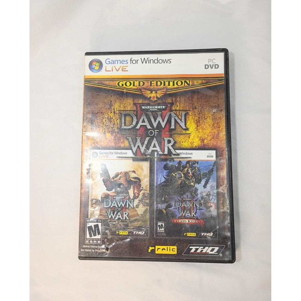 Warhammer 40,000: Dawn Of War 2/Chaos Rising PC DVD Game